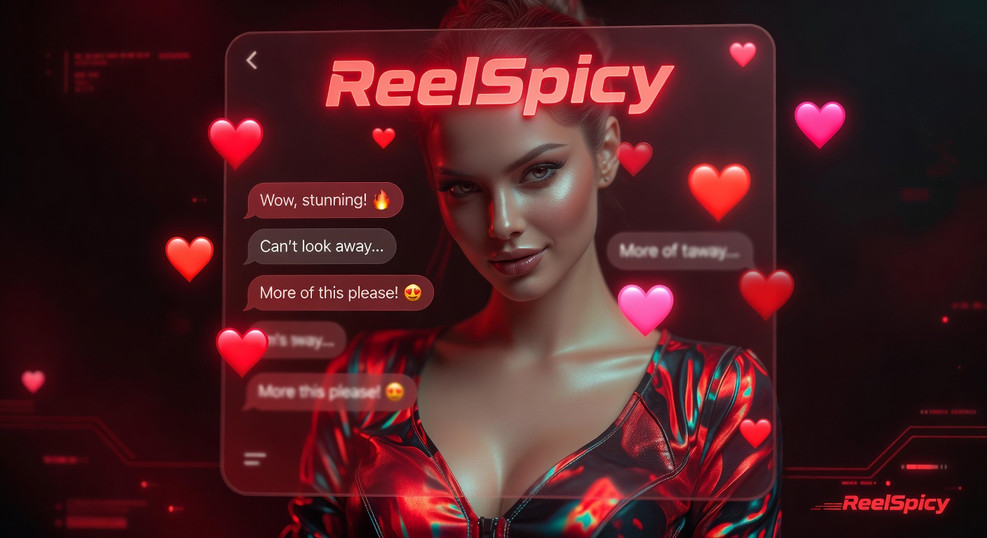 Sleek smartphone held by diverse Gen Z hands in a circle, holographic AI chat interfaces projecting spicy conversations, vibrant cyberpunk vibe